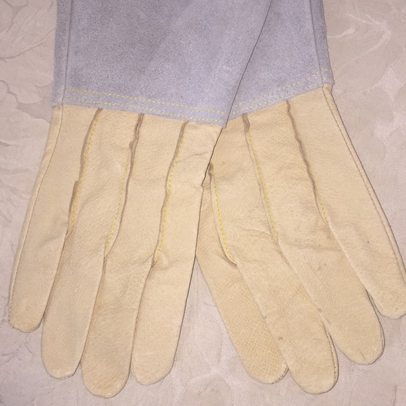 Unisex Two Tone Suede Gloves - Picture 1 of 4